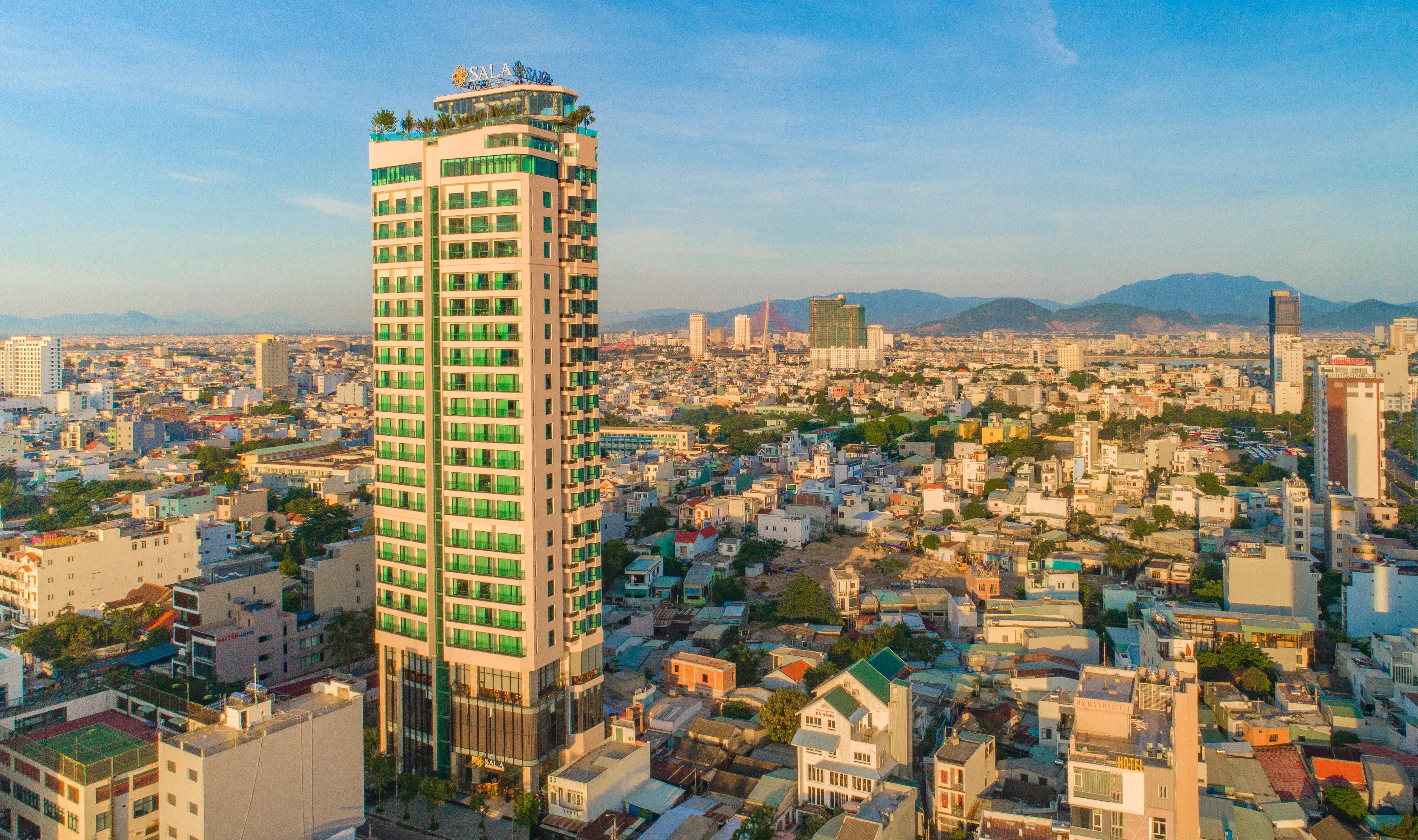 Sala Danang Beach Hotel Exterior foto